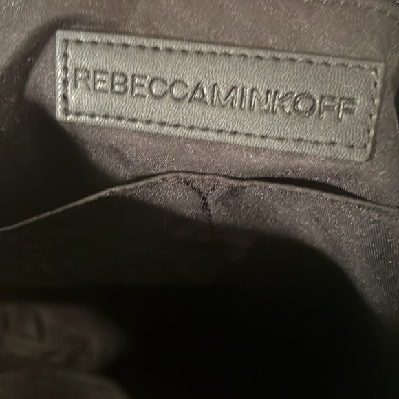 Rebecca Minkoff Black Pebbled Leather Darren Hobo - Picture 12 of 13